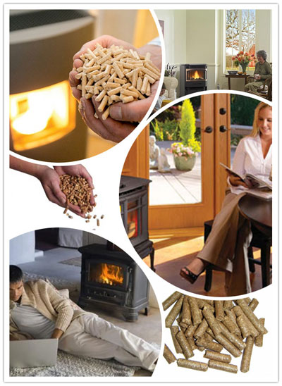 wood pellet machine for home burning use